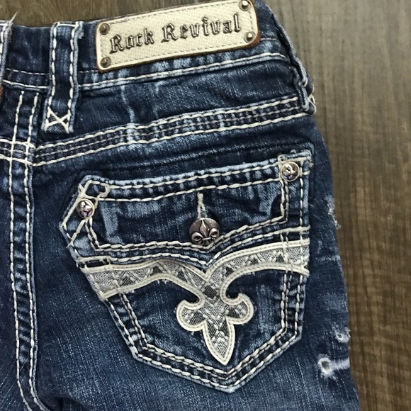 Rock Revival Denim - Rock Revival Jess Boot Cut Jeans Sz 25